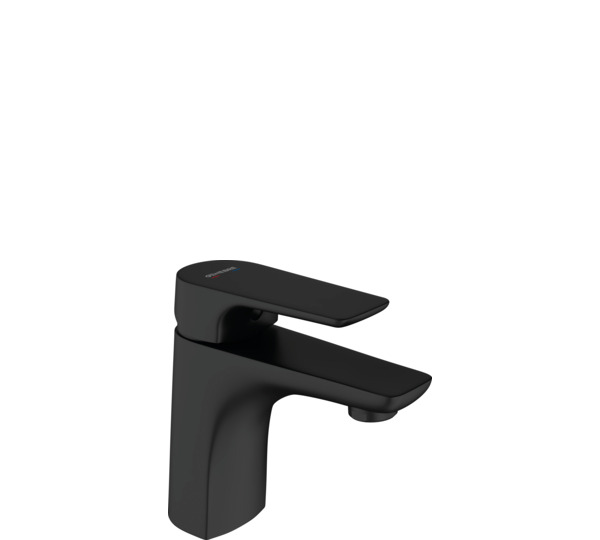Monomando de lavabo Negro Koral